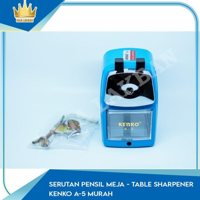 

TERLARIS Serutan Pensil Meja / Table Sharpener KENKO A-5 MURAH/PULPEN GEL/PULPEN LUCU/PULPEN 1 PACK/PENSIL WARNA/PENSIL 2B/PENGHAPUS JOYKO/PENGHAPUS LUCU/RAUTAN PENSIL PUTAR/RAUTAN ELEKTRIK/SPIDOL WARNA/SPIDOL PERMANEN/SPIDOL WHITEBOARD/CORRECTION TAPE