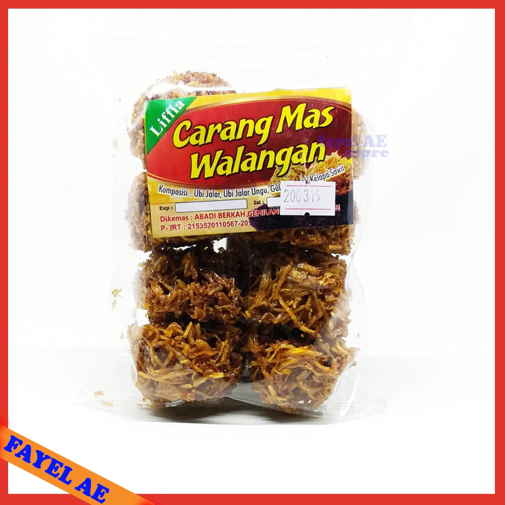 

Carang Mas Madiun Manis Renyah Asli Tradisional