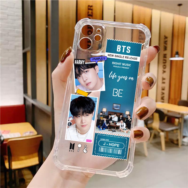 Custom Case BTS Life Goes On Vivo Oppo Xiaomi Samsung Realme Infinix iPhone Pocophone Poco Nokia-J Hope Ver 2