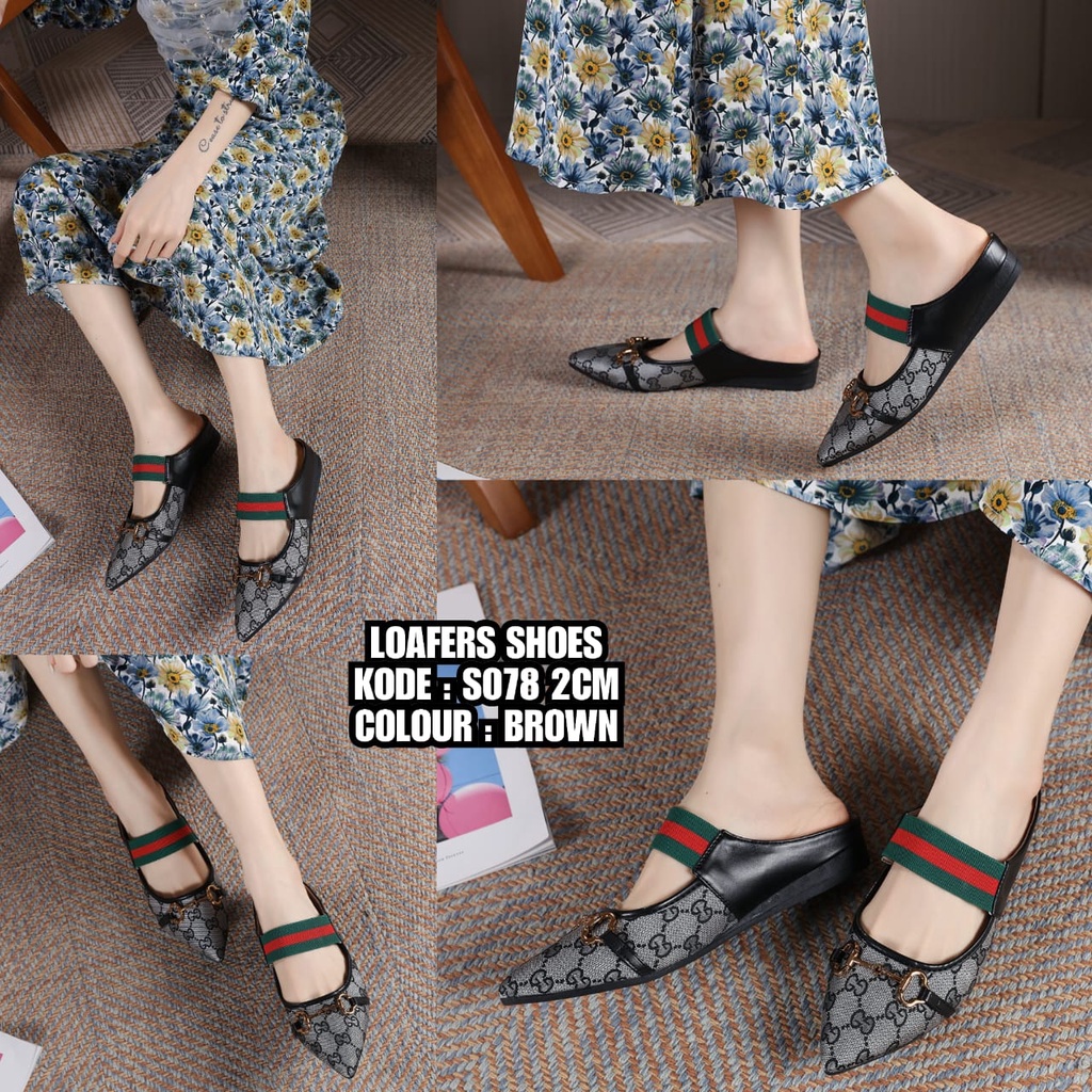 GG LOAFERS SHOESS S078