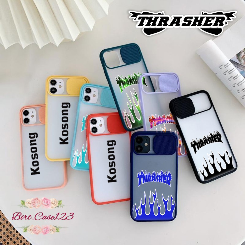 SOFTCASE SLIDE KAMERA THRASHER OPPO VIVO SAMSUNG XIAOMI REALME IPHONE ALL TYPE BC5789