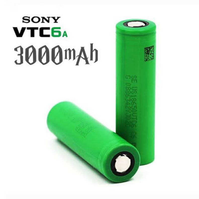Baterai VTC6A Baterei VTC 6A Authentic Murata 18650 3000mAh