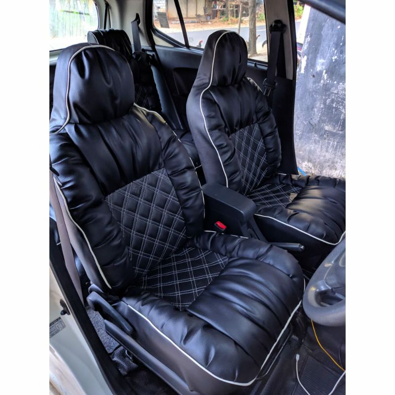 Sarung jok mobil Agya/Ayla Model sofa