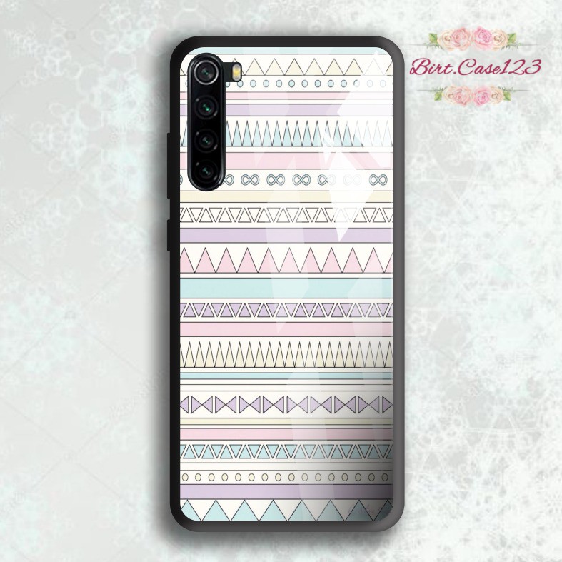 back case glass ZIG-ZAG Realme C1 C2 C3 U1 2 3 5 5i 5s 6 X Xt C11 C15 C12 7 7i pro BC4931