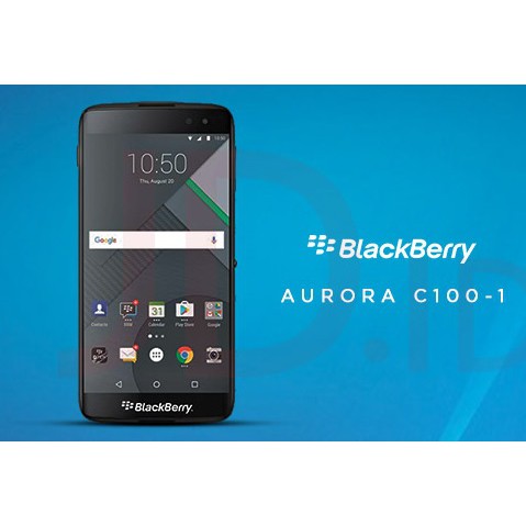 Blackberry Aurora - Black 32GB - Garansi Resmi 1 Tahun