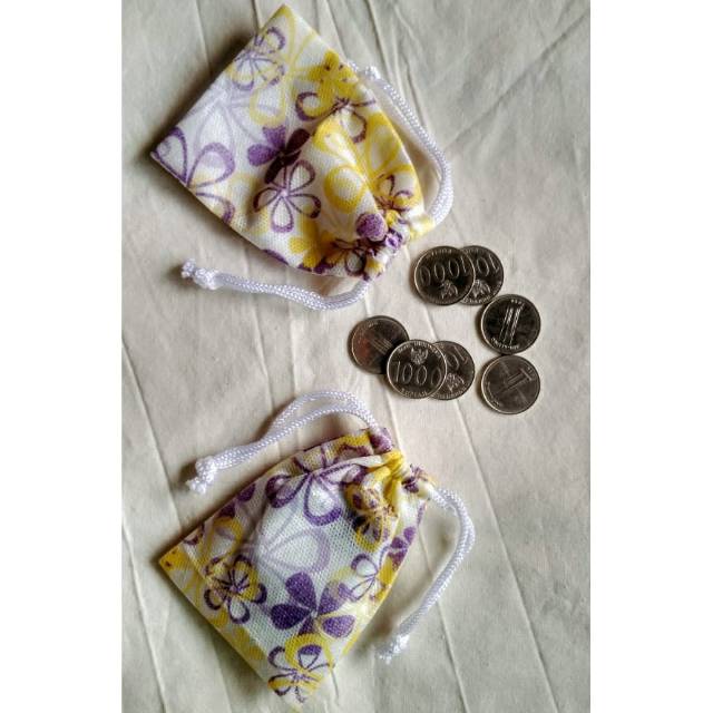 Pouch angpau serut lebaran bahan spunbond