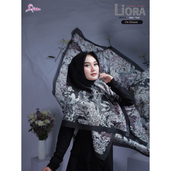 LIORA SQUARE JUMBO MOTIF 01, 02, 03 & 04 ABIKA HIJAB