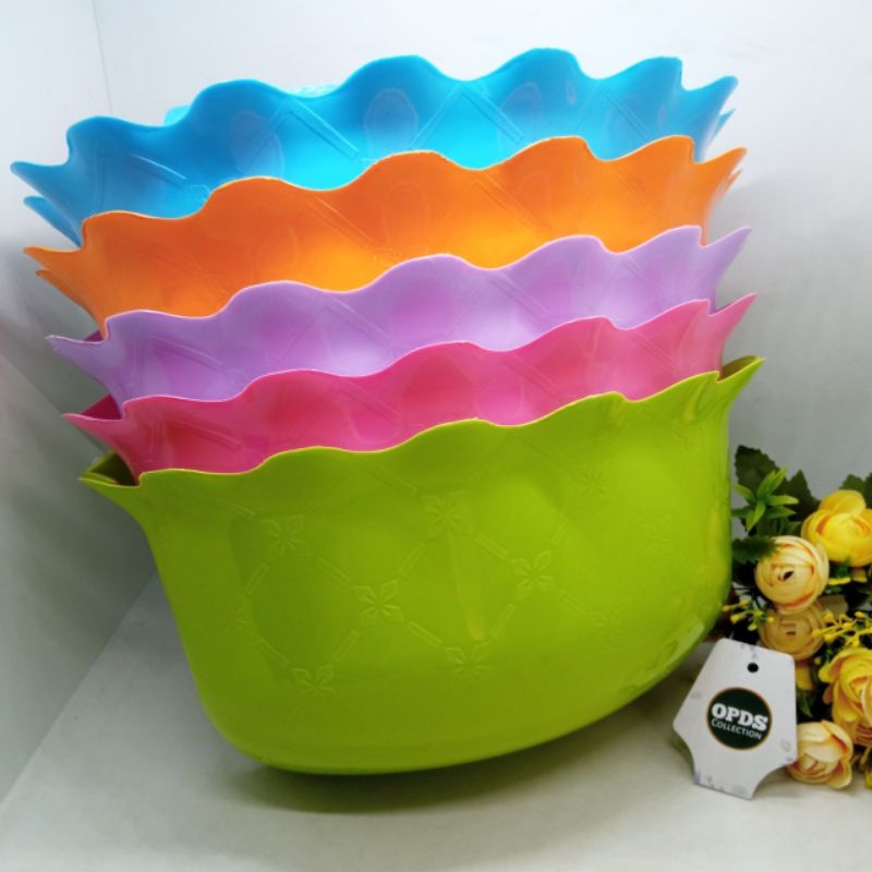 Pot Gelombang Tempel Plastik Pot Tempel B Pot Tempel Plastik Pot Tempel Gelombang Vas Tempel