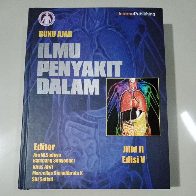 Jual Buku Original Buku Ajar Ilmu Penyakit Dalam Jilid Ii Edisi Vby