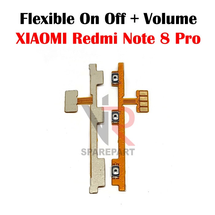 FLEXIBLE ON OFF XIAOMI REDMI NOTE 8 PRO ON OFF ON OFF + VOLUME