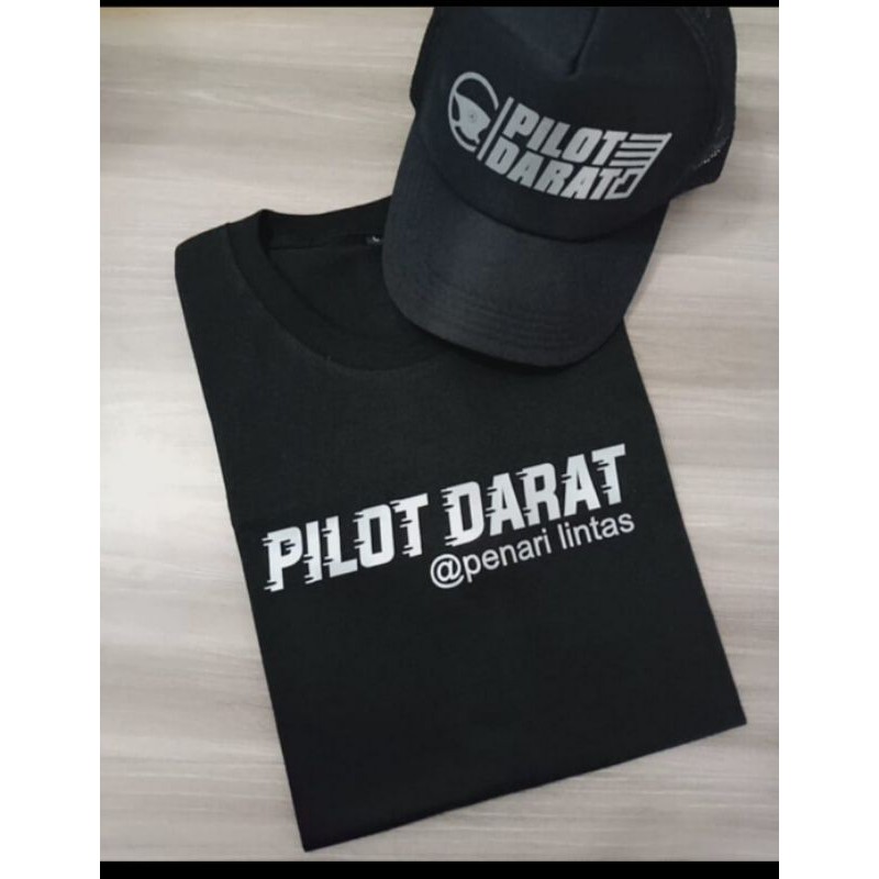 KAOS PILOT DARAT @PENARI LINTAS BONUS TOPI