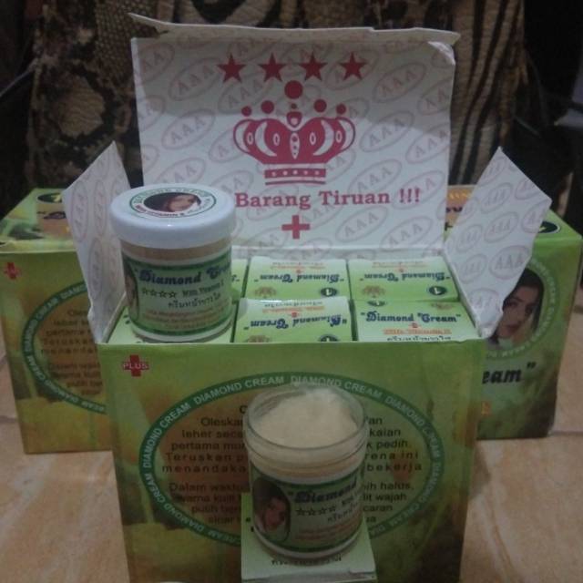 

CREAM DIAMON ASLI TUTUP PUTIH/LUSIN