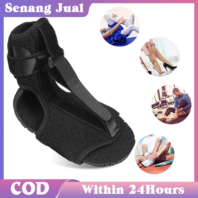 Plantar Fasciitis Ankle Support Lp Adjustable Drop Ankle Foot Orthosis Stroke Kesehatan