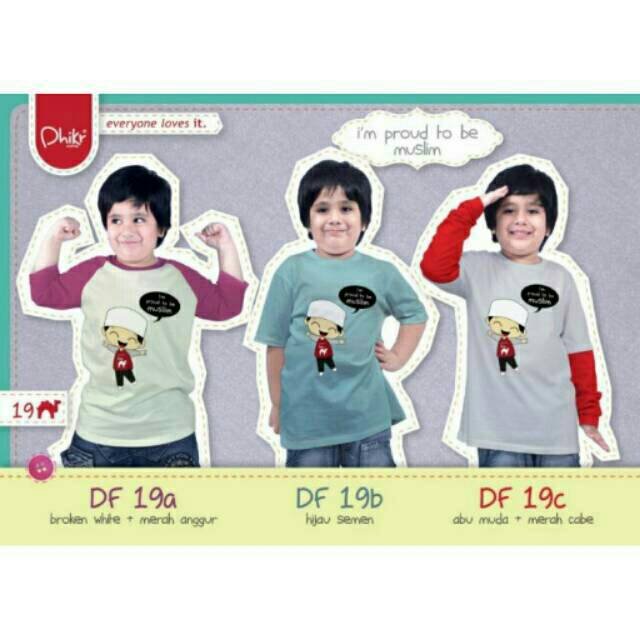 KAOS PREMIUM SALE DHIKR KIDS MODEL 19