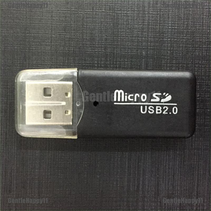 GEN  Mini USB SD/MMC Memory Card Reader 480Mbps For Computer Laptop