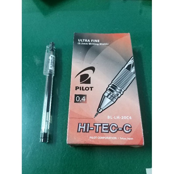 

[PCS] PULPEN HI-TECH PILOT 0.4 MM ULTRA FINE HITAM / BALLPOINT / BOLPEN