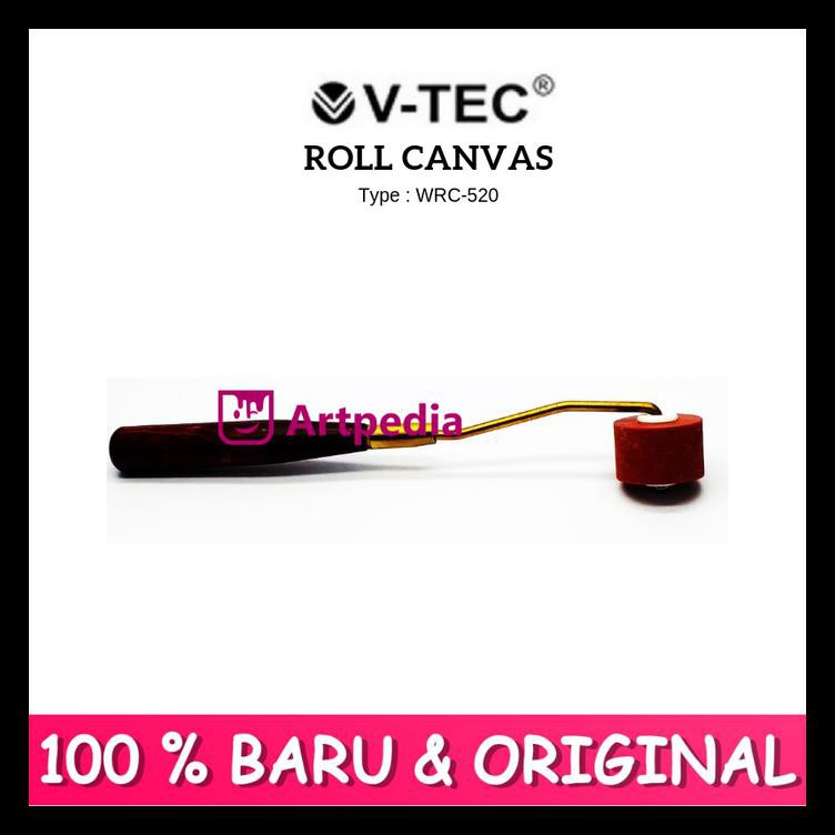 

Rubber Roller 2Cm Wrc-520 (Wood Handle) - Roll Canvas Besi Terjamin