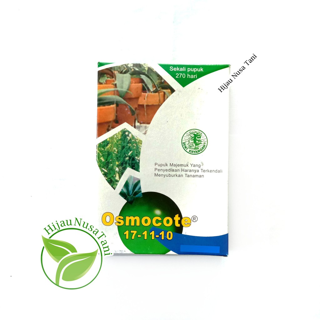 OSMOCOTE / DEKASTAR 17-11-10 100 gram - Pupuk Slow Release ASLI ORIGINAL Kalatham Holland Belanda Ta