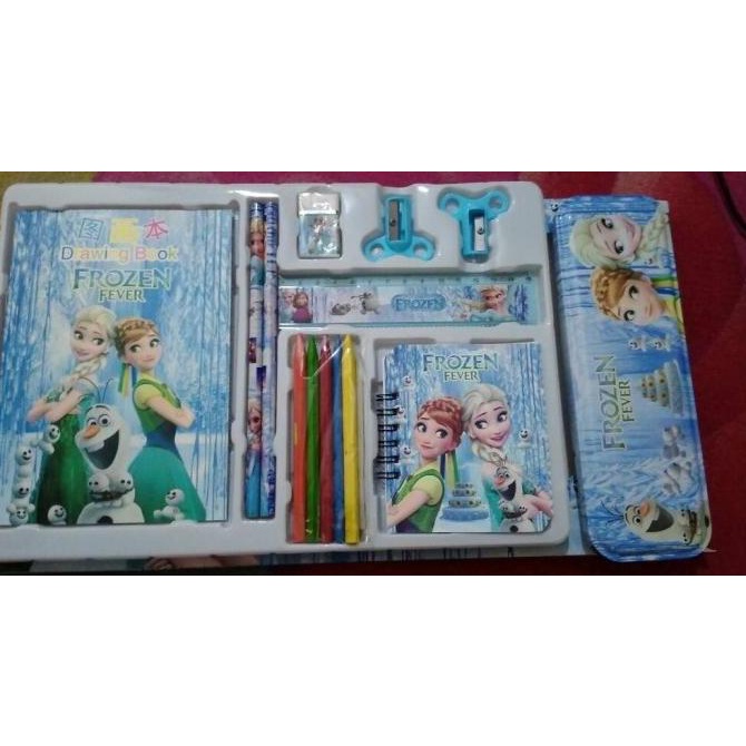 

1 Set Perlengkapan Frozen / Alat tulis Karakter Frozen / Sekolah