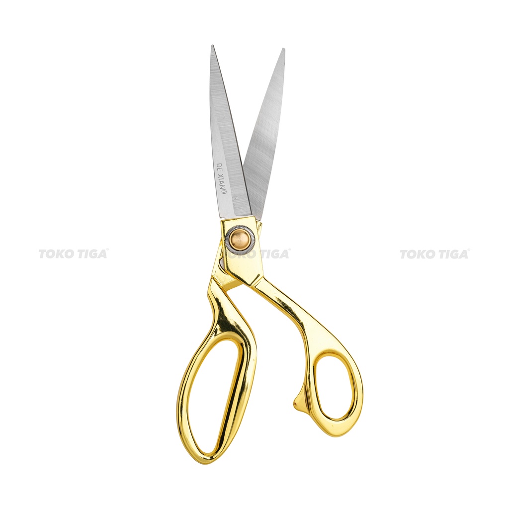 Gunting Emas K37 / Gunting Kain Tailoring Scissors 9,5 Inch DeXian