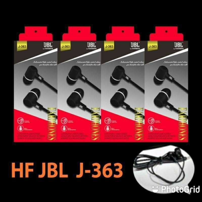 (GROSIRJAYA32) Handsfree Headset JBL Earphone JB-10 Handset Handsfree JBL JB-10