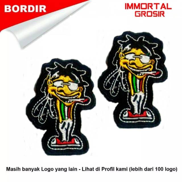 Bordir Reggae Anak Gimbal