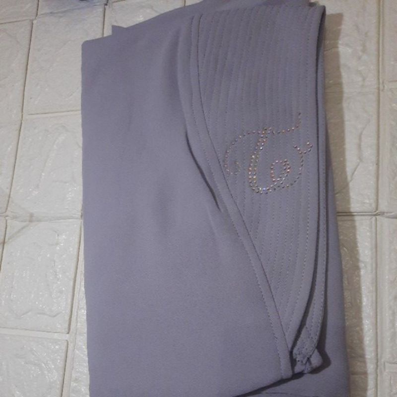 Thewa//Khimar Bening Ori Thewa-Abu muda