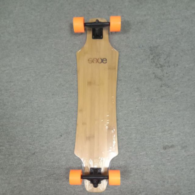 Papan skateboard Panjang Bahan Bambu Ukuran 36x9 Inci Dengan logo laser