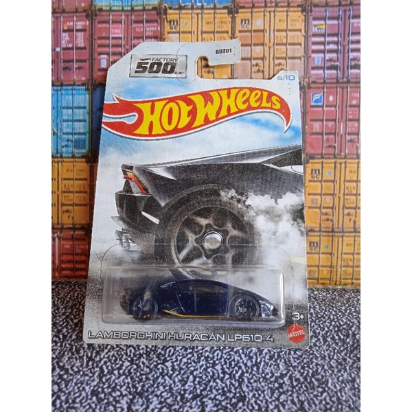 hotwheels HW LAMBORGHINI HURACAN LP610-4 factory 500hp