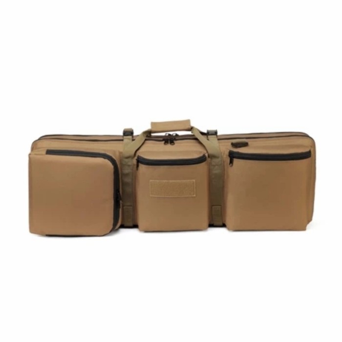 Tas senjata Laras panjang 80cm 2 kompartemen elegan