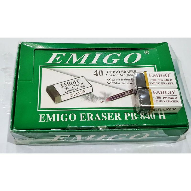 

Penghapus Emigo Kecil/ Emigo Eraser PB 840 H ( Pcs )