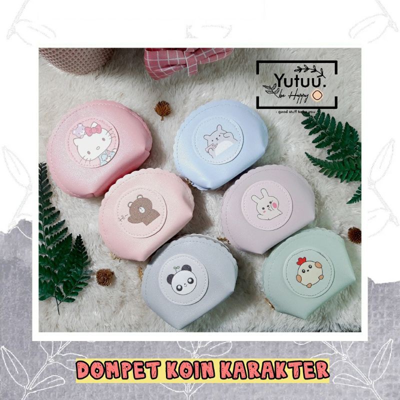 DOMPET KOIN KARAKTER / POUCH COIN UNIK