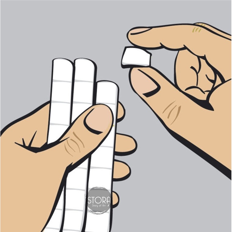 

UHU PATAFIX 32 / White Tack It Glue Pads Lem Putih DECO All Purpose