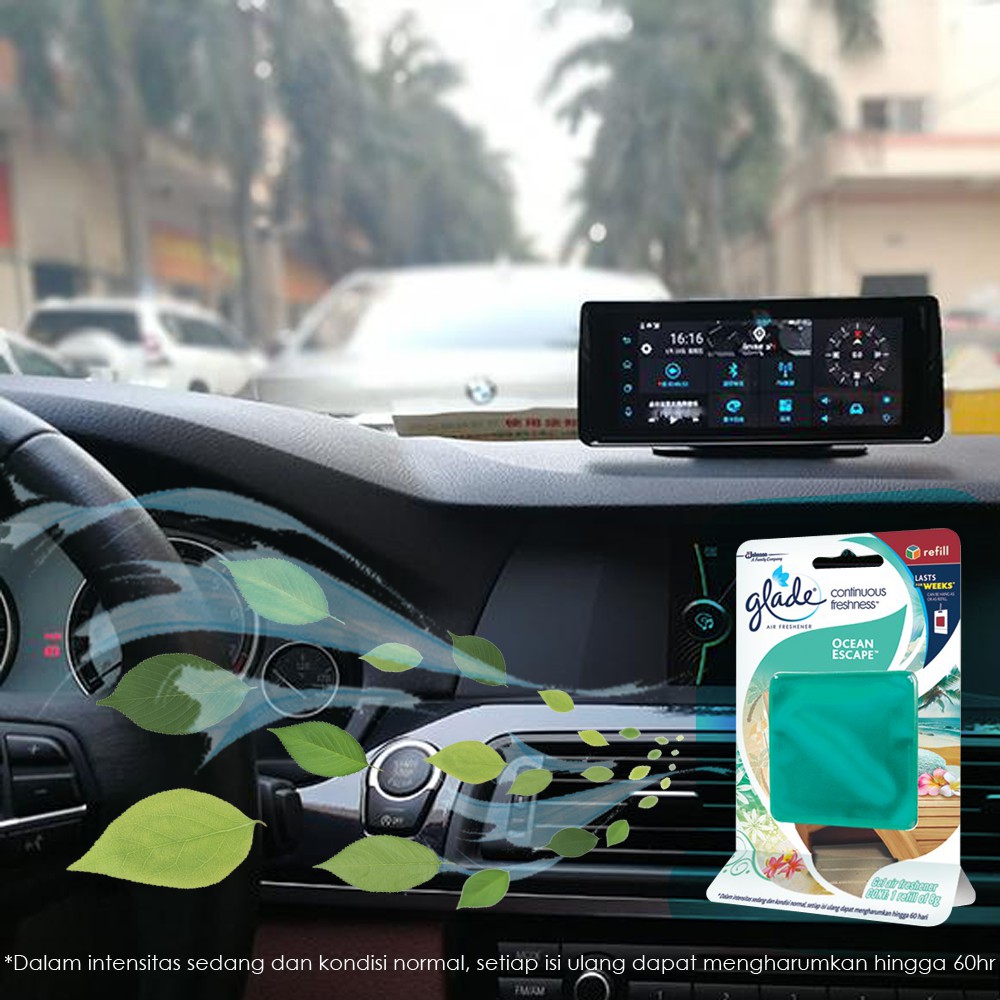 Glade Parfum Mobil / Glade Continuous Freshness / Glade Deosmile / Pengharum Ruangan / DSM