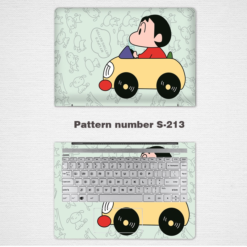 Stiker Skin Laptop 2 Sisi Bahan Vinyl Untuk 11 / 12 / 13 / 14 / 15 / 17 Inch lenovo Yoga 13s 14s l340