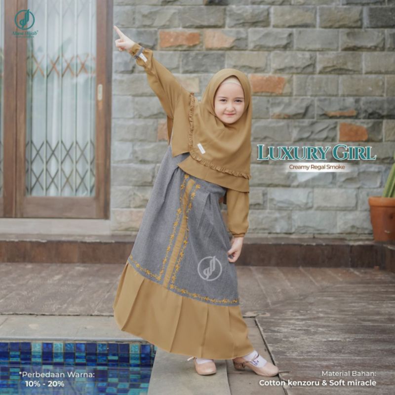 Gamis Anak Luxury Ori By Alwa Hijab
