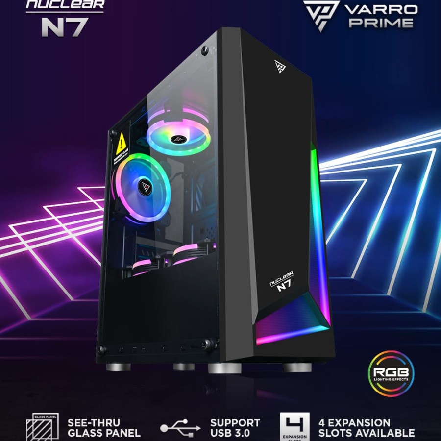 CASING GAMING VARRO NUCLEAR N7 NAMPOL GAN