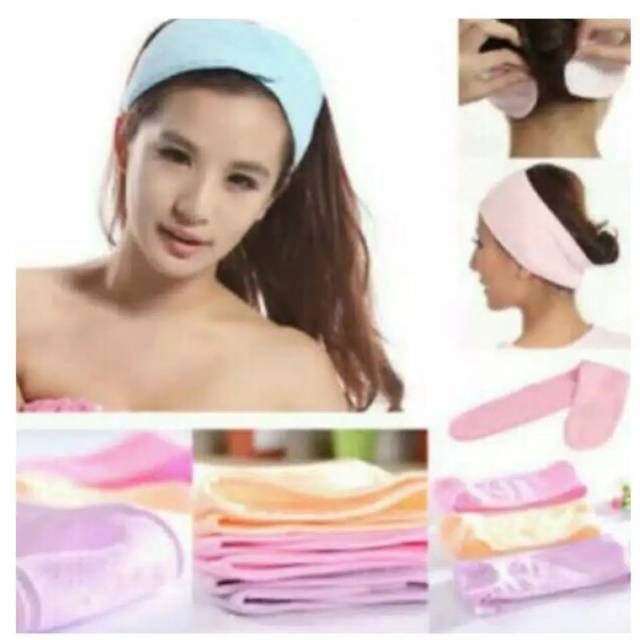 headband bando facial / hairband / bando facial / bando rambut