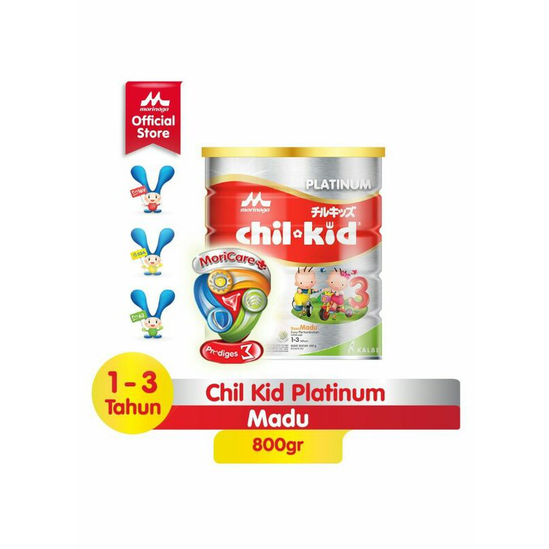 

Morinaga Chil Kid Susu Platinum 3 Moricare Madu 800G