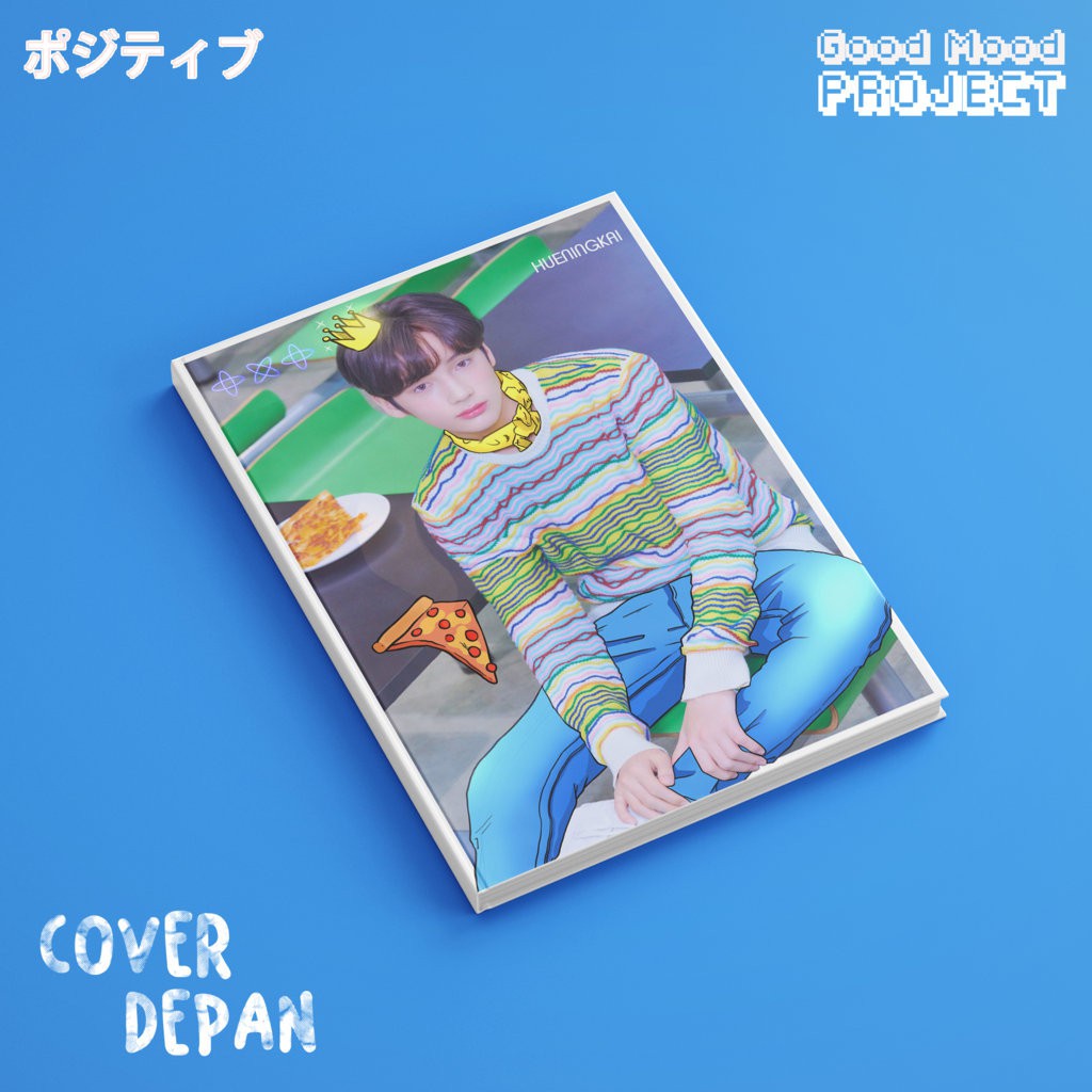 

Buku Catatan KPOP TXT Hueningkai Korea Hardcover A5 Buku Tulis Notebook Agenda Jurnal Planner