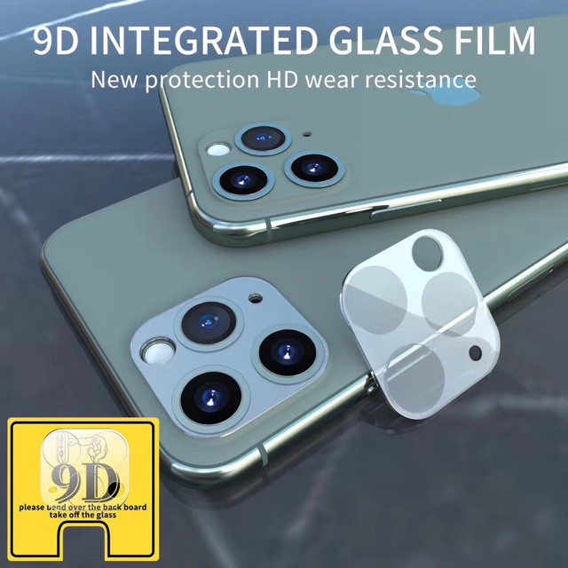 [ TOMCASES ] TEMPERED GLASS PROTECTIVE CAMERA 9D FILM FULL GLUE 9D HD