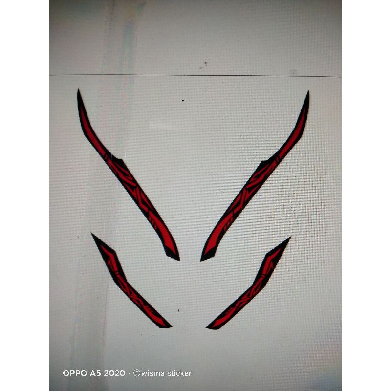 Stiker Alis Pcx 150 / Stiker Alis Atas Bawah / Stiker Alis Batik / Stiker Alis Batik Pcx