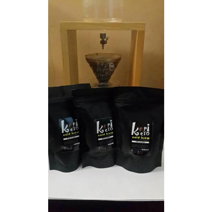 

Kopi Keto Bubuk 200 Gram (Robusta)