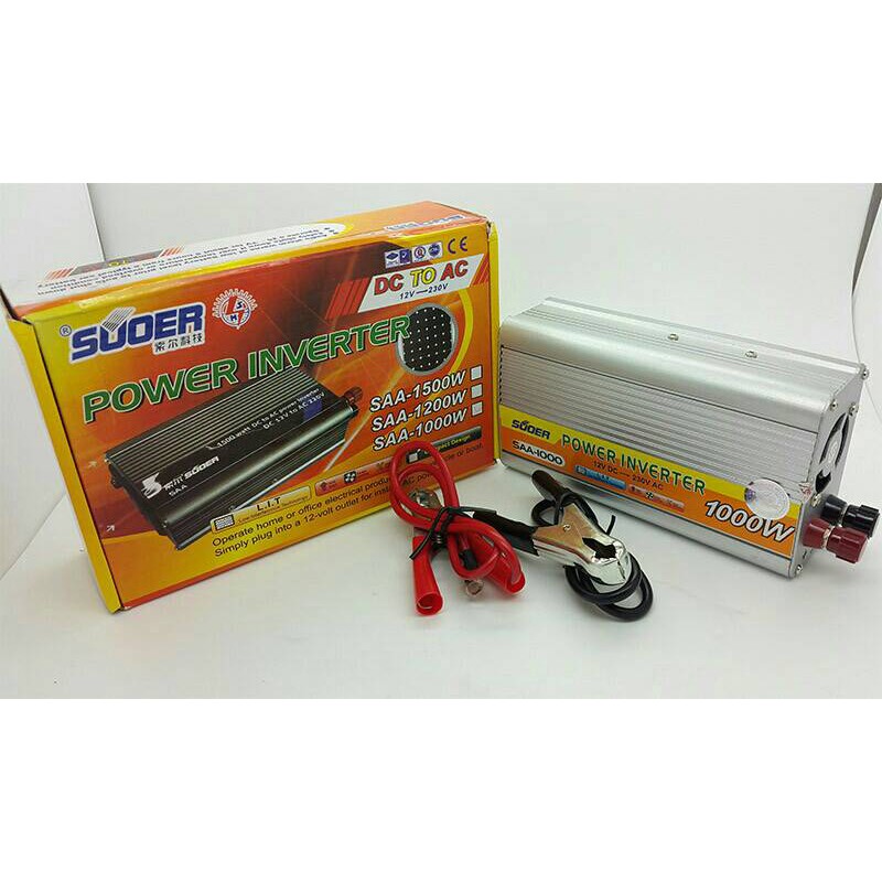 Power Inverter SUOER 1000W 1000 W 1000Watt 1000 Watt