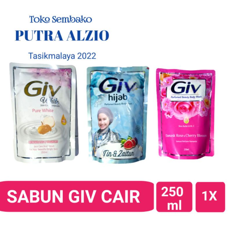 SABUN GIV CAIR 250 ML - SABUN GIV CAIR REFILL