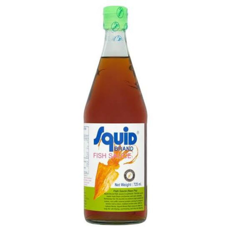 

BSM | TERMURAH Fish Sauce Squid Brand 725ml Halal / Kecap Ikan Squid Brand 725ml | Sayur online