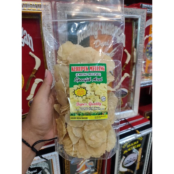 

EMPING MELINJO SUPER QUALITY 250 GRAM ASLI ACEH