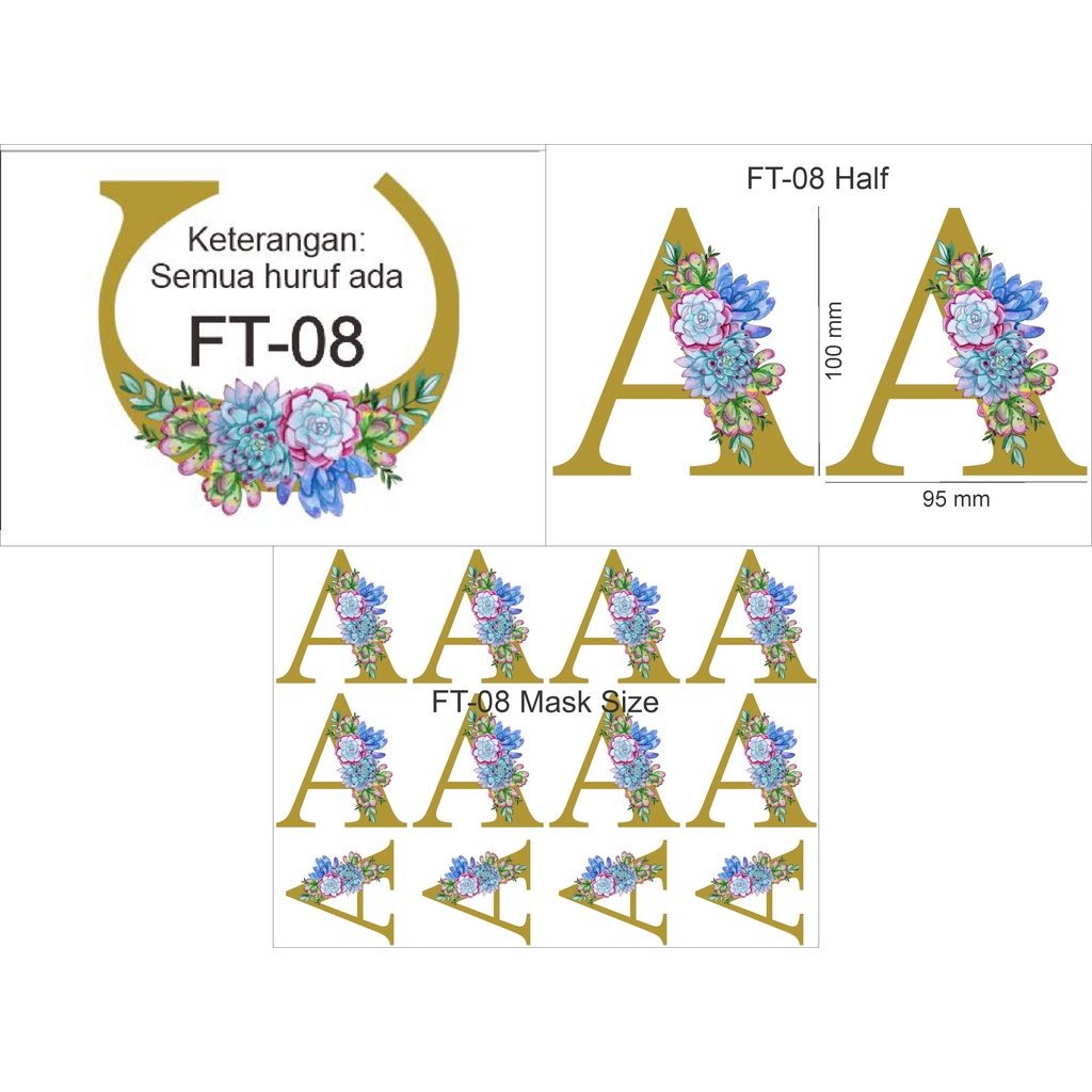 

Fabric Transfer Alphabet