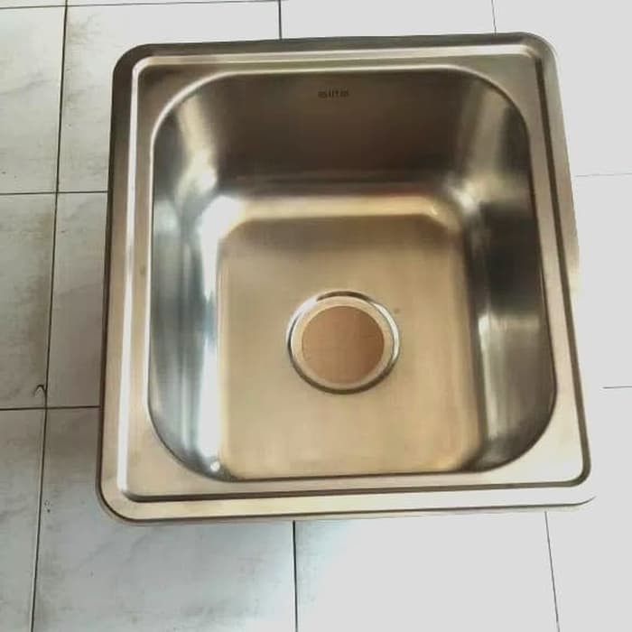 Sink Tempat Cuci Piring ELITE E 86 / STAINLESS STEEL 304