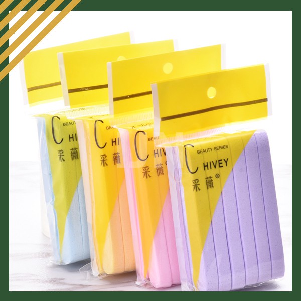 ExcIusive Sponge Stick Spons Kentang Spons Facial Spons Masker Wajah [12pcs] COD